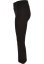 Dievčenské legíny Urban Classics Recycled High Waist Flared - čierne