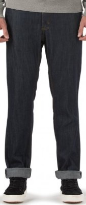 Nohavice Vans V56 Raw indigo midnight raw