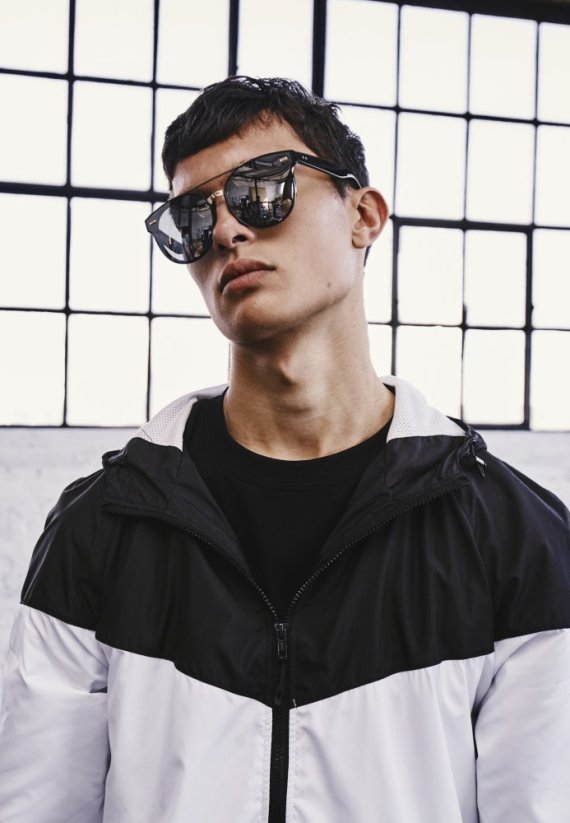 2-Tone Tech Windrunner - blk/wht