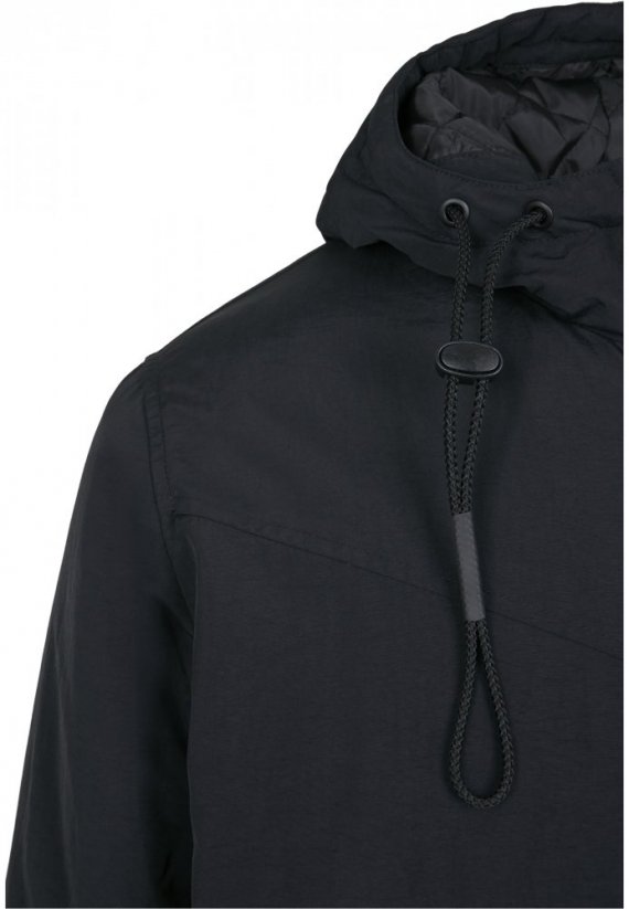 Kurtka Urban Classics Hooded Easy Jacket - black
