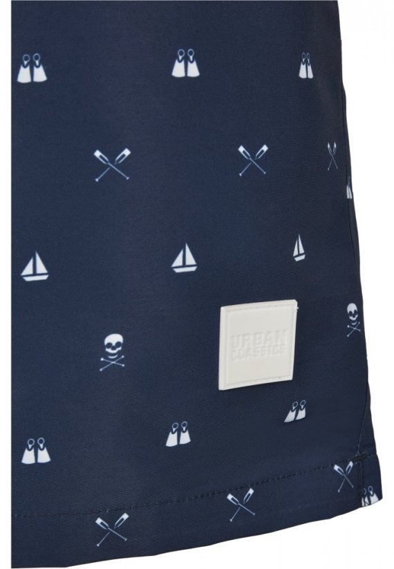 Pattern Swim Shorts - skullandyacht aop