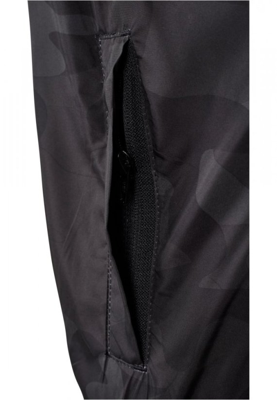 Ladies Camo Pull Over Jacket - darkcamo