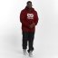 Mikina Ecko Unltd. / Hoodie Base in red