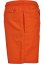 Pánske kúpacie kraťasy Urban Classics Block Swim Shorts - rust orange