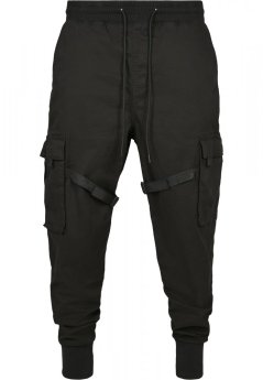 Pánske nohavice Urban Classics Tactical Trouser - čierne