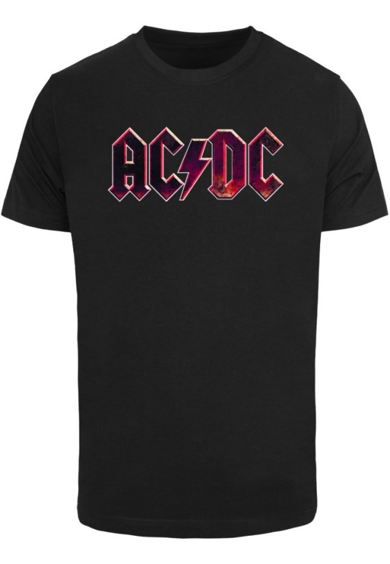 ACDC - Distressed Logo T-Shirt - black - Rozmiar: L