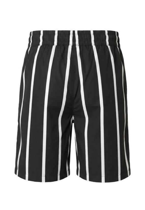 Summer Stripe Resort Shorts black/white XXL - black/white