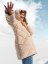 Zimní péřová dámská bunda Roxy Neeva - růžová