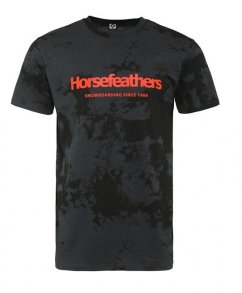 T-Shirt Horsefeathers Quarter gray tie dye