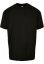 Recycled Curved Shoulder Tee - black