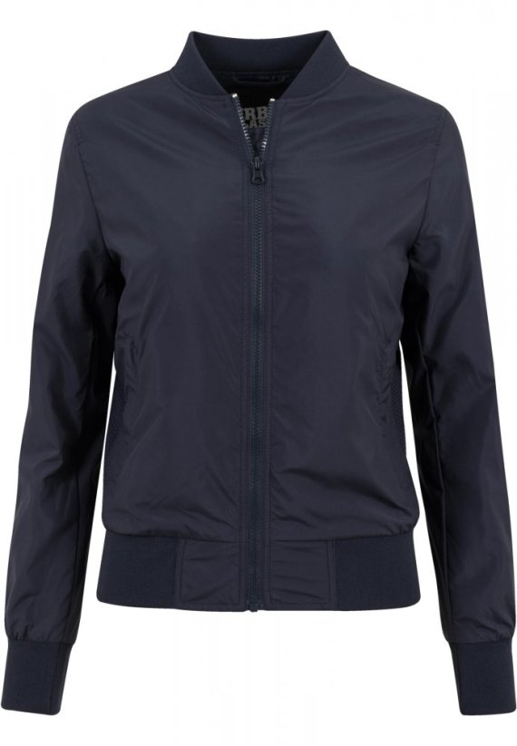Dámská jarní/podzimní bomber bunda Urban Classics - modrá