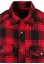 Červeno/čierna pánska košeľa bez rukávov Brandit Checkshirt Sleeveless
