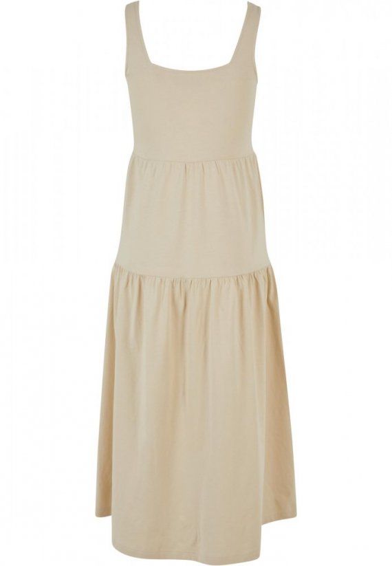 Ladies 7/8 Length Valance Summer Dress - softseagrass
