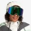 Snowboardové okuliare Roxy Storm - zelené