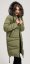 Zimný dámsky kabát Moodo Z-KU-4214 - olivový