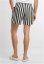 Striped Seersucker Swim Shorts black/offwhite XL - black/offwhite