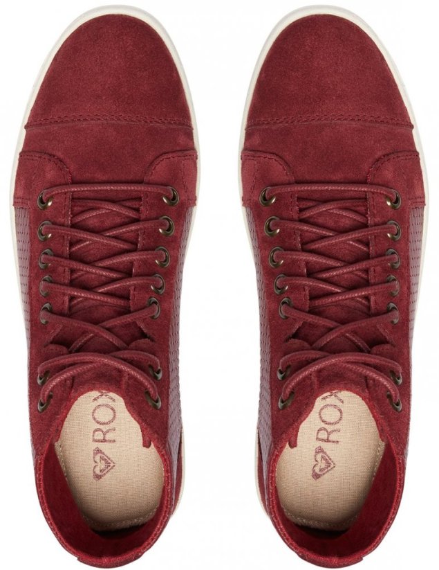 Topánky Roxy Melbourne burgundy