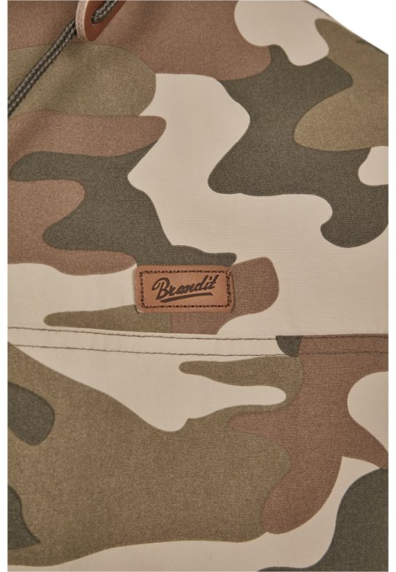 Pánská bunda Brandit Pull Over Windbreaker - wood camo