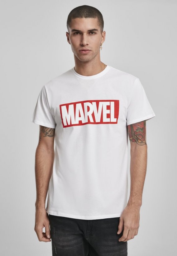 Marvel Logo Tee - white