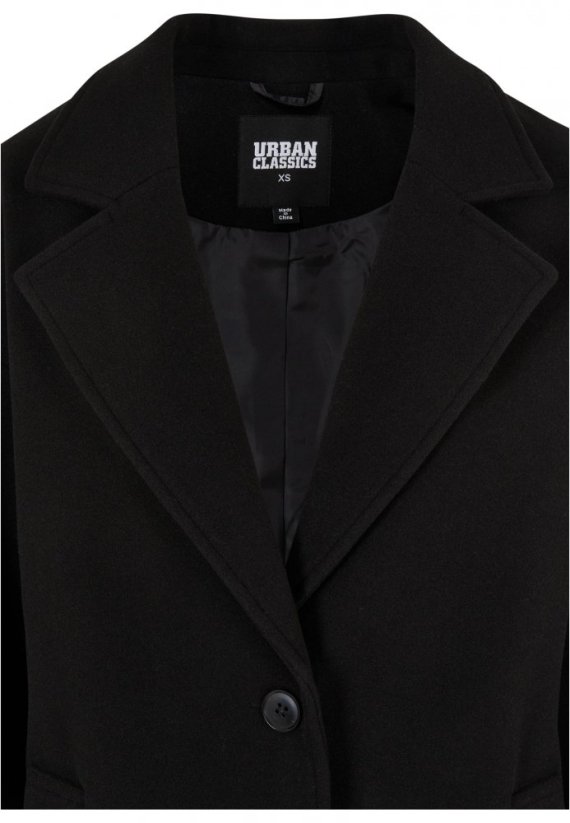 Dámsky kabát Urban Classics Oversized Long - čierny