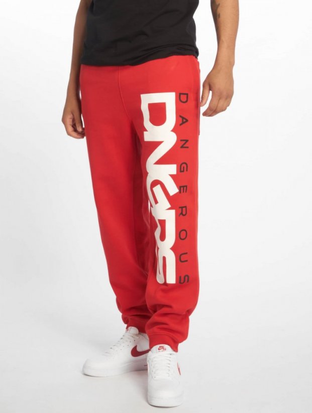 Tepláky Dangerous DNGRS / Sweat Pant DNGRS Classic in red
