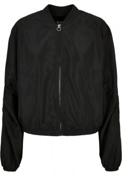 Dámská bomber bunda Urban Classics Recycled Batwing - černá