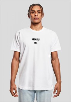 Absolutely Not Tee - white