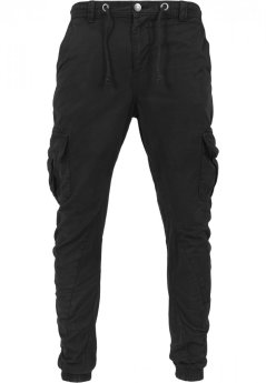 Pánské kalhoty Urban Classics Cargo Jogging - černé