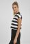 Čierno/biele dámske tričko Urban Classics Stripe Short