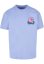 Sunset Charm Oversized T-shirt lightasphalt XS - violablue