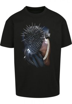 T-shirt Thorned Mask Oversize Tee black