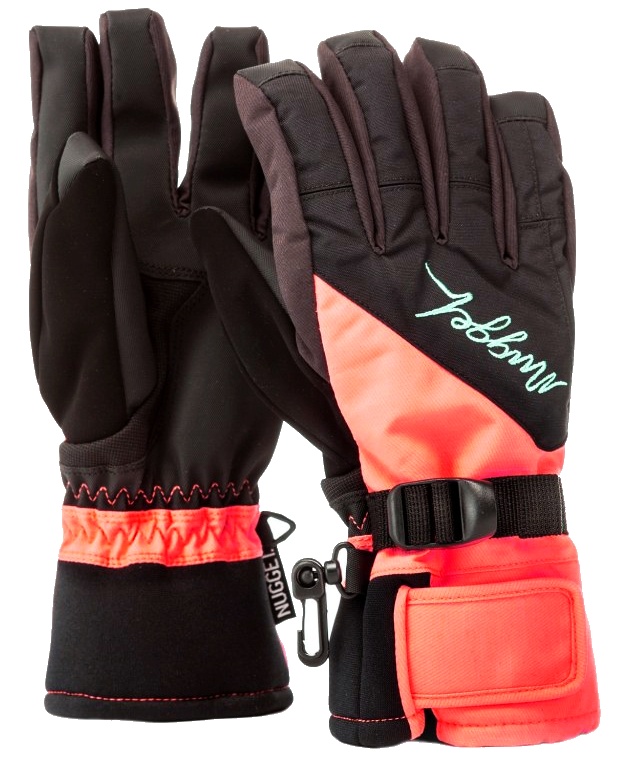 Rukavice Nugget Foxie A pink, black
