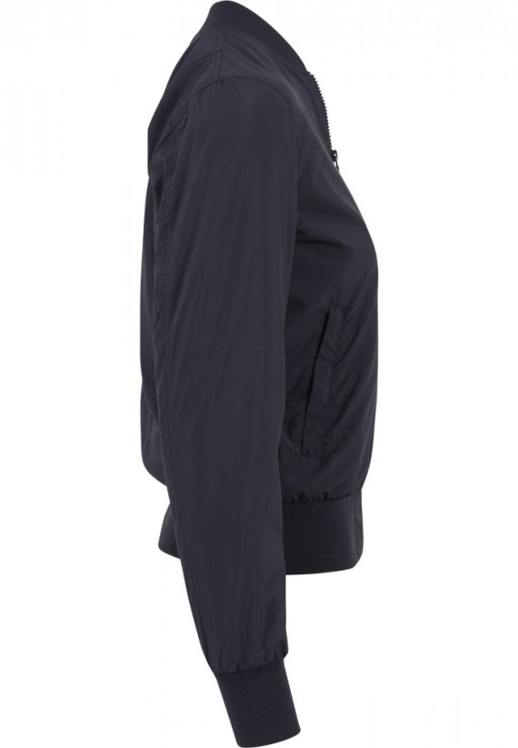 Dámská jarná/podzimní bomber bunda Urban Classics - modrá