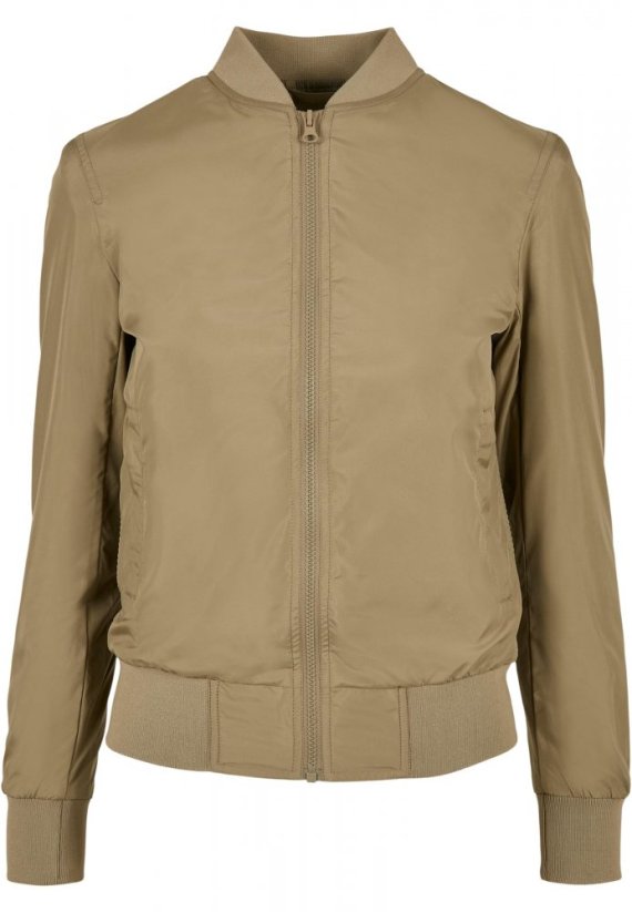 Dámská bomber bunda Urban Classics Light Bomber - khaki