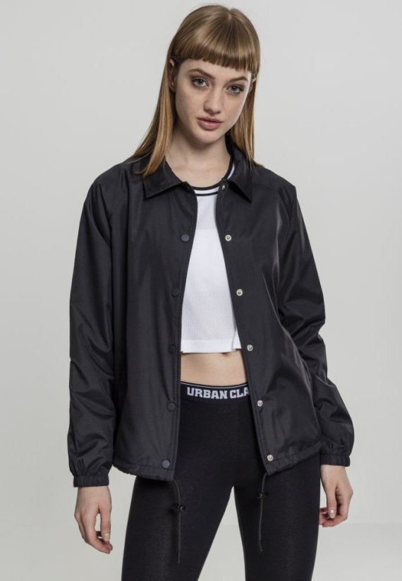 Bunda Urban Classics Ladies Coach Jacket - black