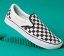 Boty Vans Comfycush Slip-On classic checkerboard/true white