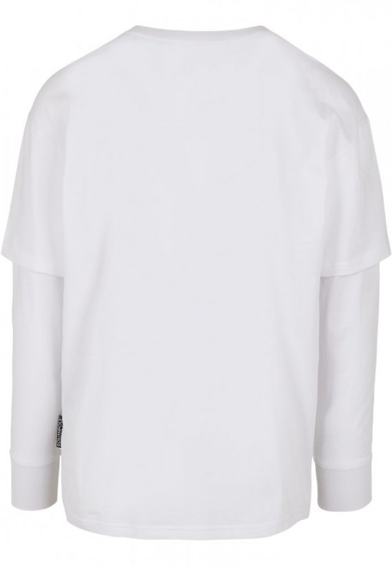 Bílé pánské tričko Southpole Basic Double Sleeve