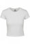 Ladies Stretch Jersey Cropped Tee - white