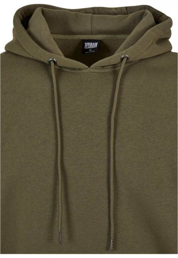 Basic Terry Hoody - olive