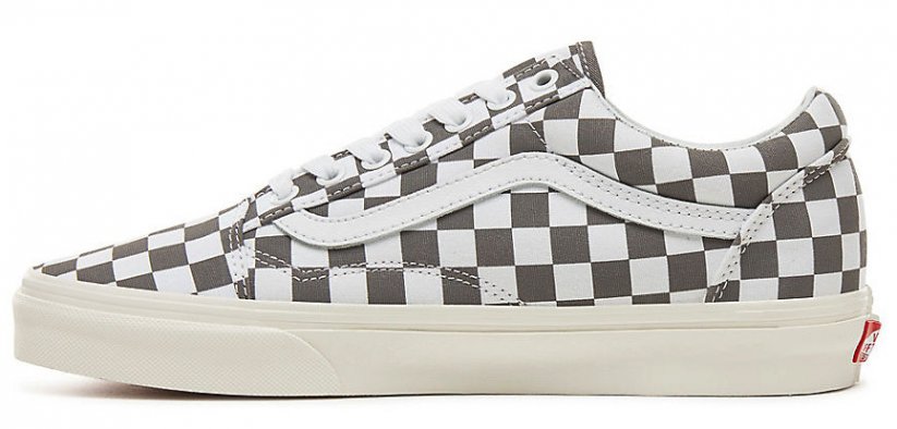 Topánky Vans Old Skool checkerboard pewter-marshmallow