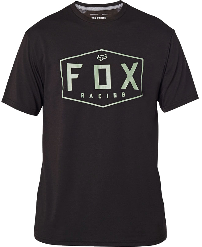 Tričko Fox Crest Tech black/green
