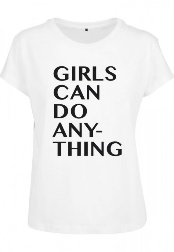 Ladies Girls Can Do Anything Tee