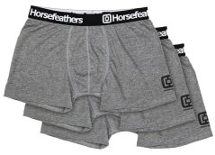 Trenky Horsefeathers Dynasty 3pack heather anthracite