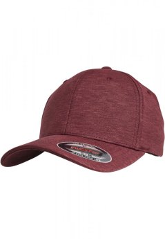 Pánská kšiltovka Urban Classics Flexfit Natural Melange - vínová