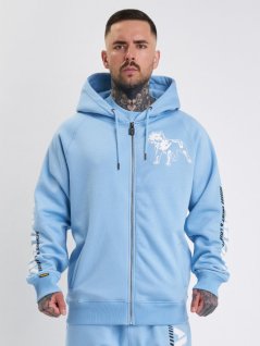 Amstaff Logo 2.0 Ziphoodie Horizon Blue