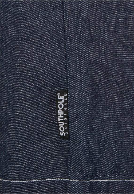Southpole Denim Shorts - darkblue washed