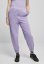 Damskie spodnie dresowe Urban Classics Organic High Talia Ballon Sweat Pants - fiolet