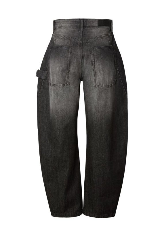 Heavy Baloon Jeans  - dark blue marble washed