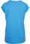 Ladies Extended Shoulder Tee - horizonblue