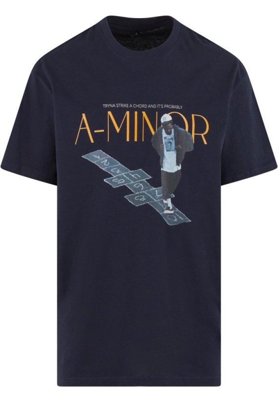A-Minor Oversize Tee - navy - Rozmiar: L